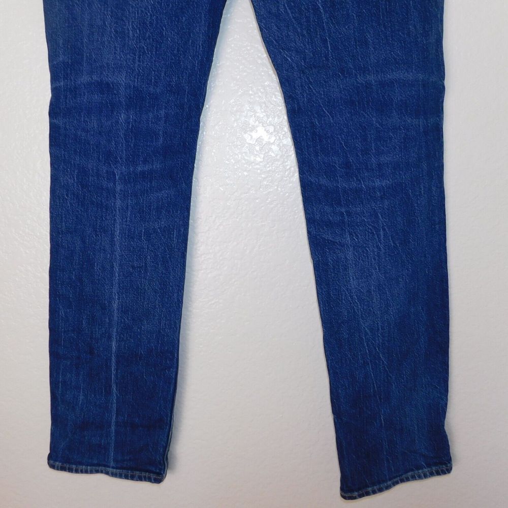 Levi's Premium 511 Big E Casual Denim Blue 5 Pocket Faded Jeans Size 31x32 - Picture 12 of 12